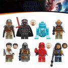 8Pcs Star Wars Poe Dameron Mandalorian Sith Trooper Raider Kylo Ren Minifigures