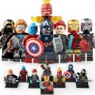 8pcs/set Avengers Endgame - Hawkeye Thor Iron Man Captain America Minifigures