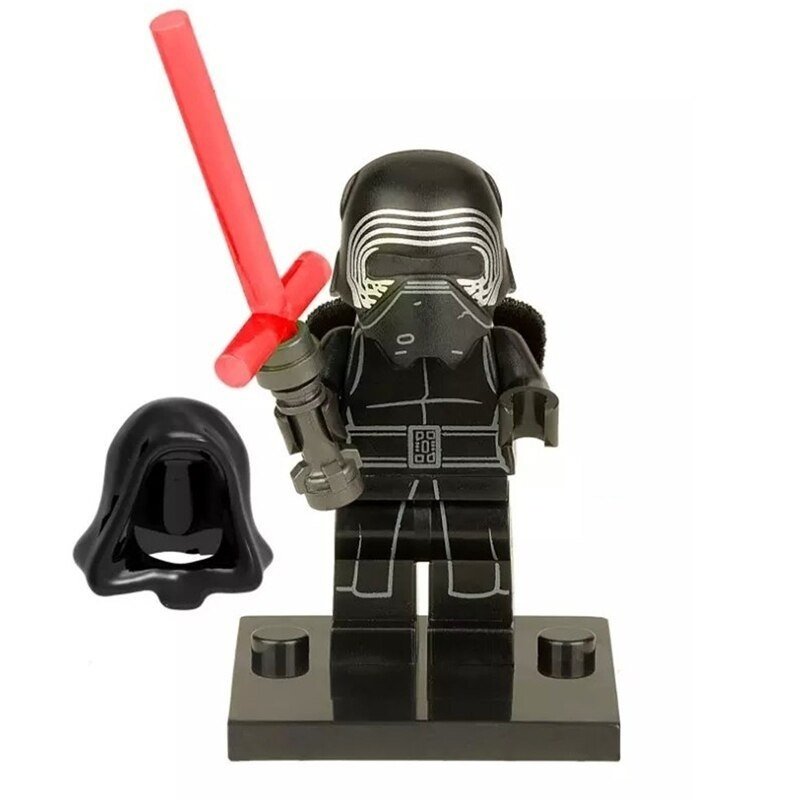 Kylo Ren with Mask (The Force Awakens) Star Wars Movies Minifigures Gift Toy