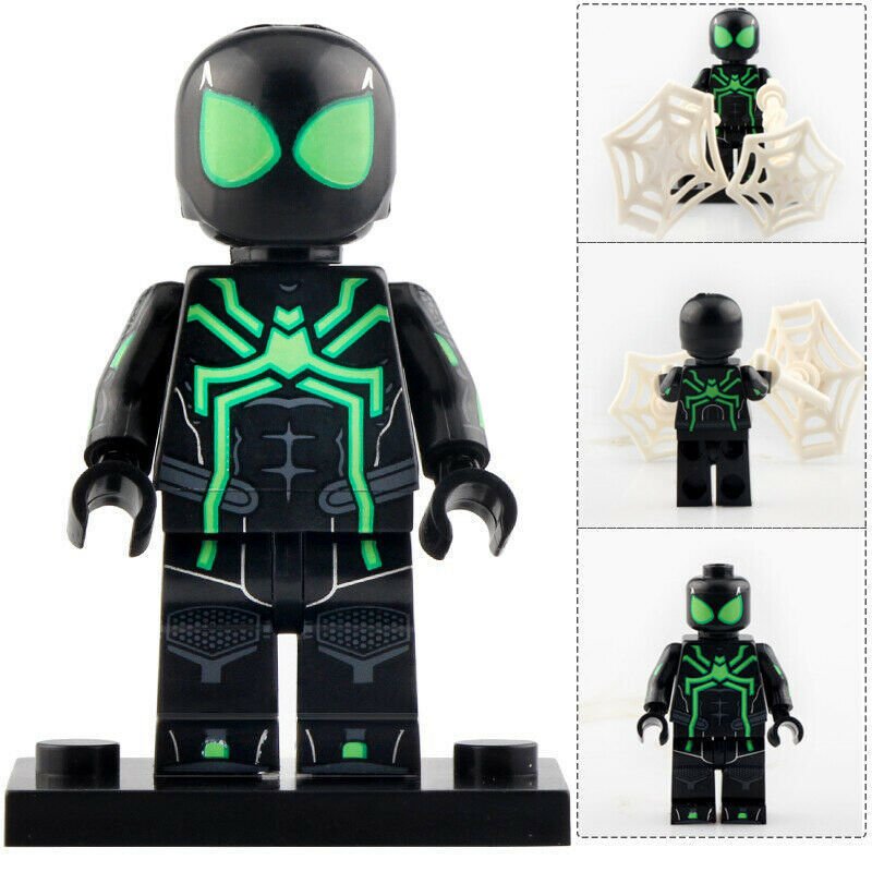 Spiderman Stealth Suit (Big Time) Spider Armor Marvel Minifigures Toy New