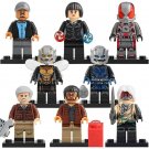 8pcs/set Ant-man And the Wasp - Black Goliath Hank Pym Janet Minifigures