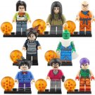 8pcs/set Dragon Ball Z - Android 17 Satan Piccolo Krillin Mai Minifigures