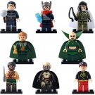 8pcs/set Thor The Dark World Jane Foster Fandral Malekith Hogun Minifigures