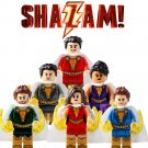 6pcs/set DC Shazam Family - Mary Darla Dufley Eugene Choi Pedro Minifigures