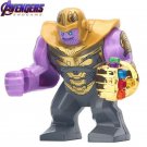 Big Size Thanos with Infinity Gauntlet (Chrome) Avengers Marvel Minifigures