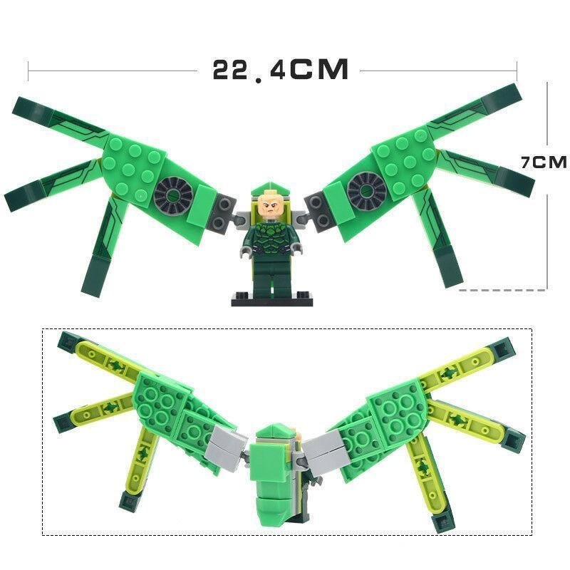 Big Size Vulture (Includes Wings) Marvel Comics Spiderman Minifigures Toy