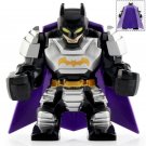 Large Batman [Armoured Silver] DC Universe Minifigures Gift Toys Collection
