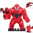 Large Carnage - Spiderman Venom Marvel Comics Minifigures (Claw Included)