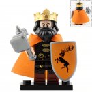 King Robert Baratheon Game of Thrones (Winter Is Coming) Minifigures Toy New