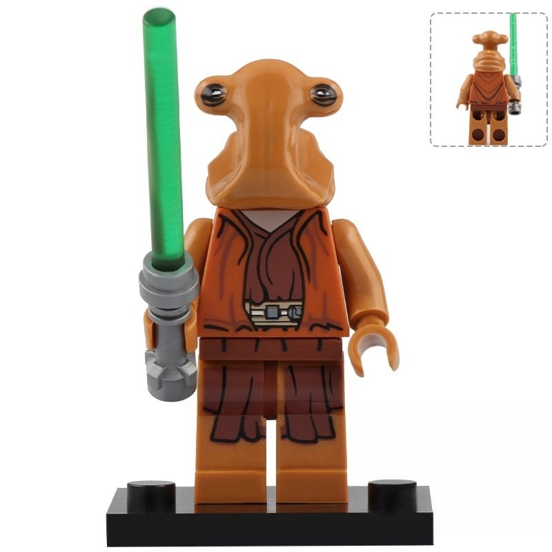 Ithorian Jedi Master (Roron Corobb) Star Wars The Clone Wars Minifigures Toy