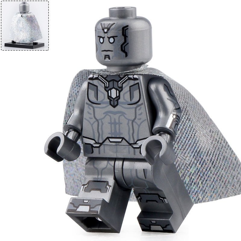 Vision Death - Avengers Infinity War Marvel Movies Minifigures Gift Toy New