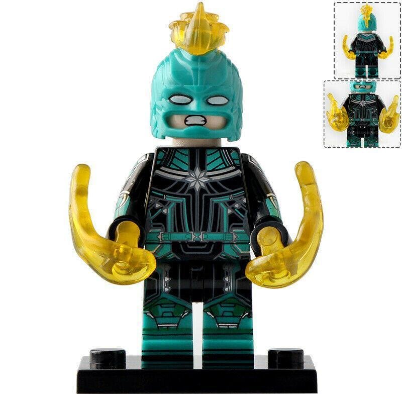 Captain Marvel (Starforce Uniform) Super Heroes Minifigures Toys Collections