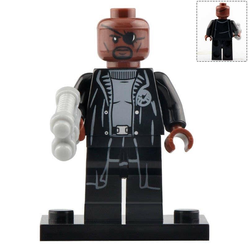 Agent Nick Fury - Spiderman Far From Home Marvel Minifigures Gift Toy New