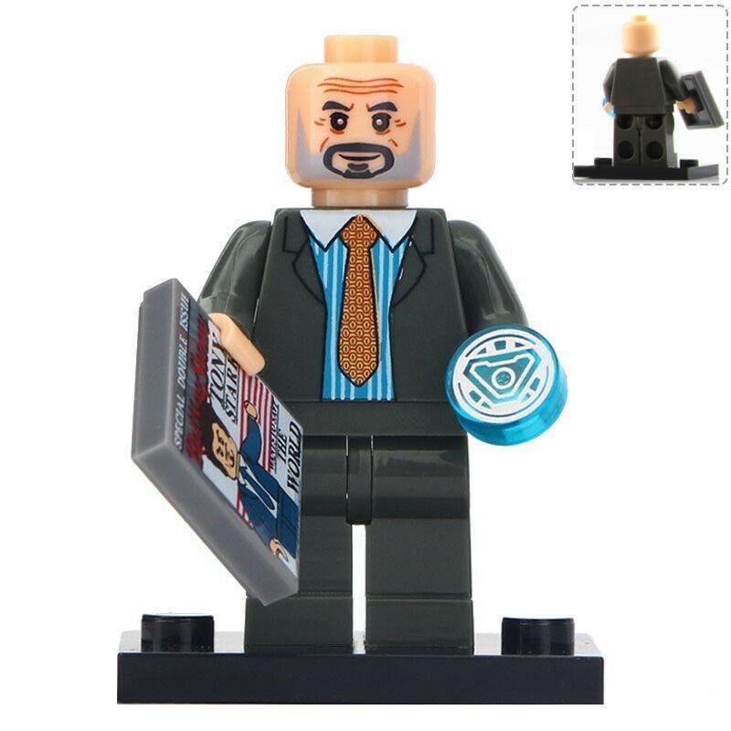 Obadiah Stane (Iron Monger) Iron Man Marvel Movies Minifigures Gift Toy