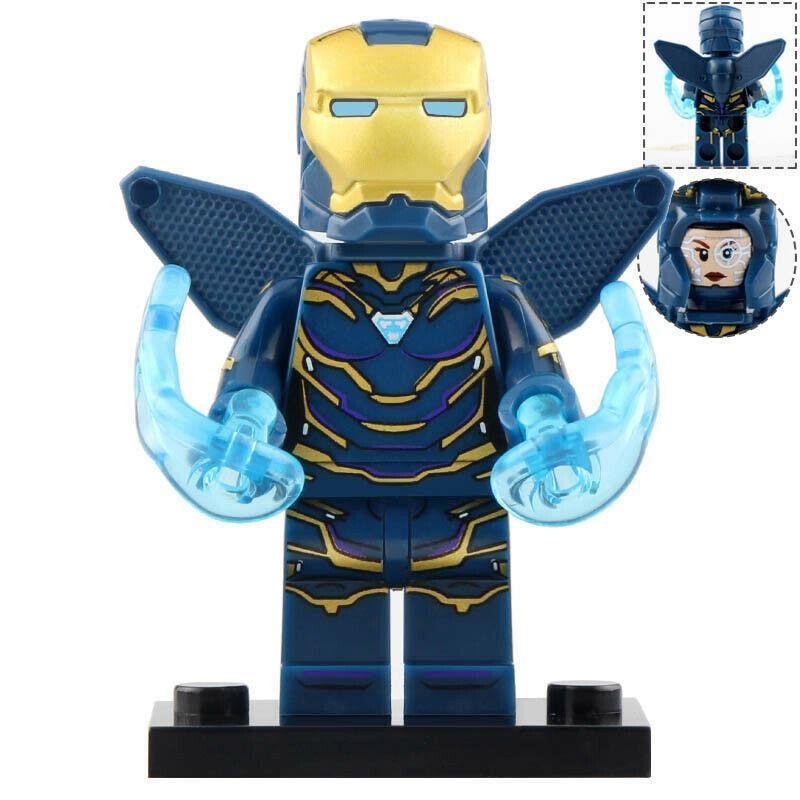 Pepper Potts Rescue Armor MK49 - Marvel Avengers Endgame Minifigures Gift