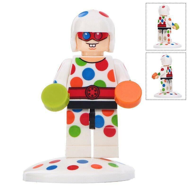 Polka-Dot Man Minifigures DC Comics Villain Batman Figure for Custom Toy