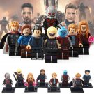 8Pcs Marvel Avengers Hawkeye Peter Quill Thor Ant-Man Bruce Banner Minifigures
