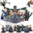 8Pcs Marvel Death Vision Observer T'Chaka Vulture Yellowjacket Minifigures Toys