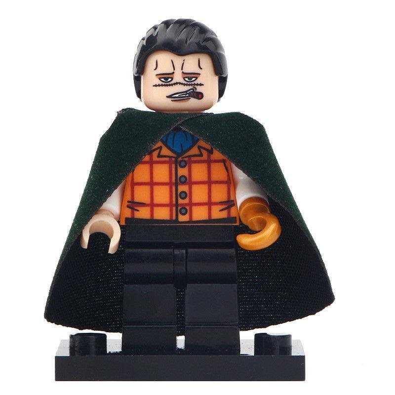 Crocodile One Piece Anime Cartoons Minifigures Gift Building Toy For Kids