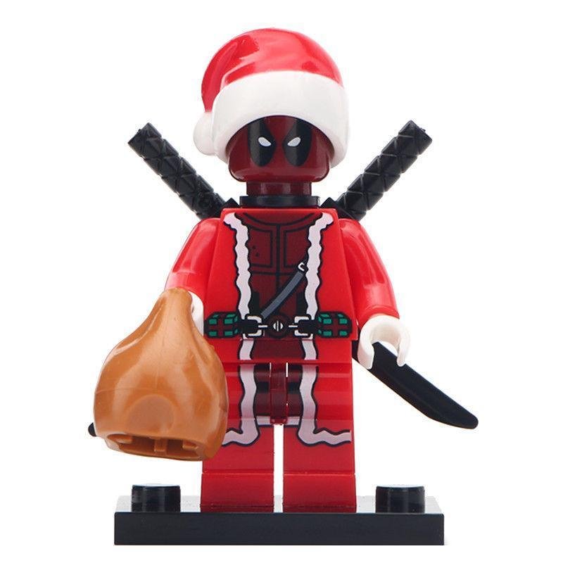 Deadpool (Christmas Edition) Marvel Comics Minifigures Gift Toy For Kids