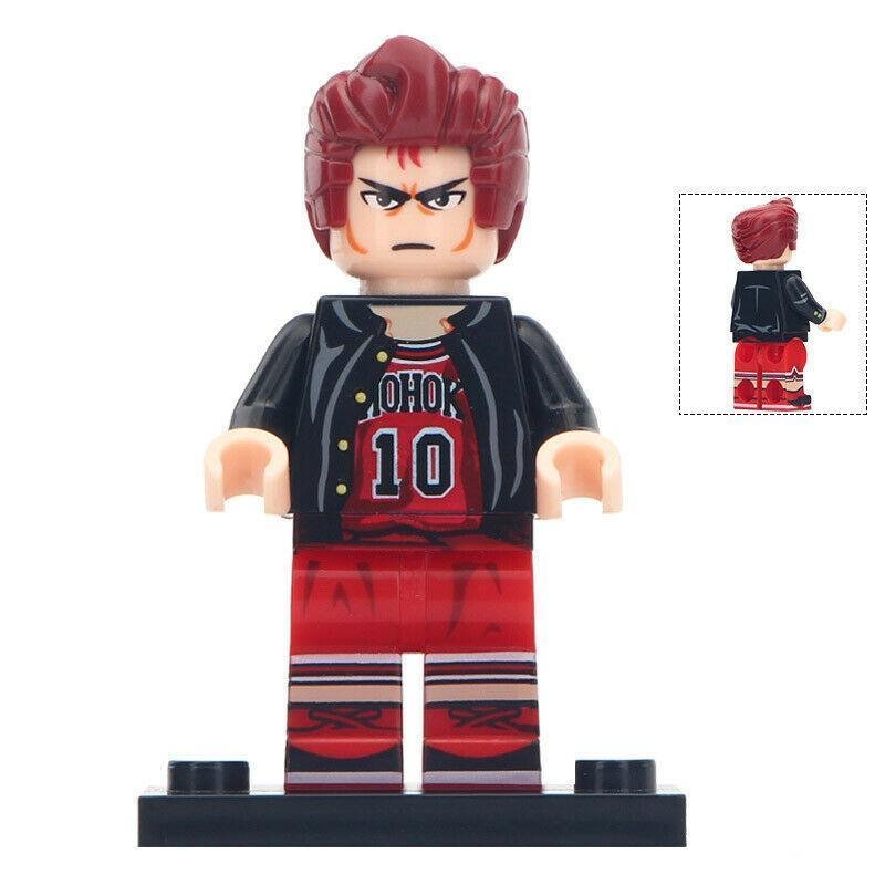 Sakuragi Hanamichi (Slam Dunk) Anime Series Minifigures Gift Toy Collection