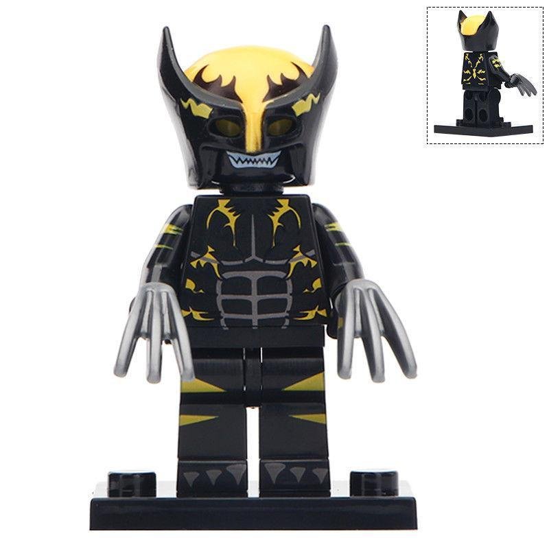 Symbiote Wolverine - Marvel Comics Venom Minifigures Gift Toy For Kids
