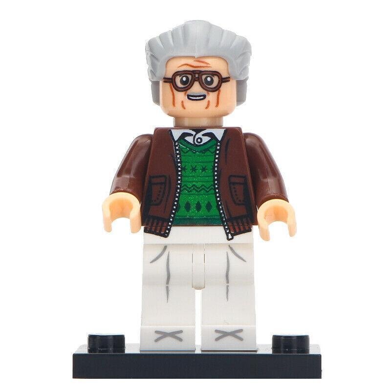 Stan Lee (Origin) Marvel Comics Minifigures Gift Building Toy For Kids