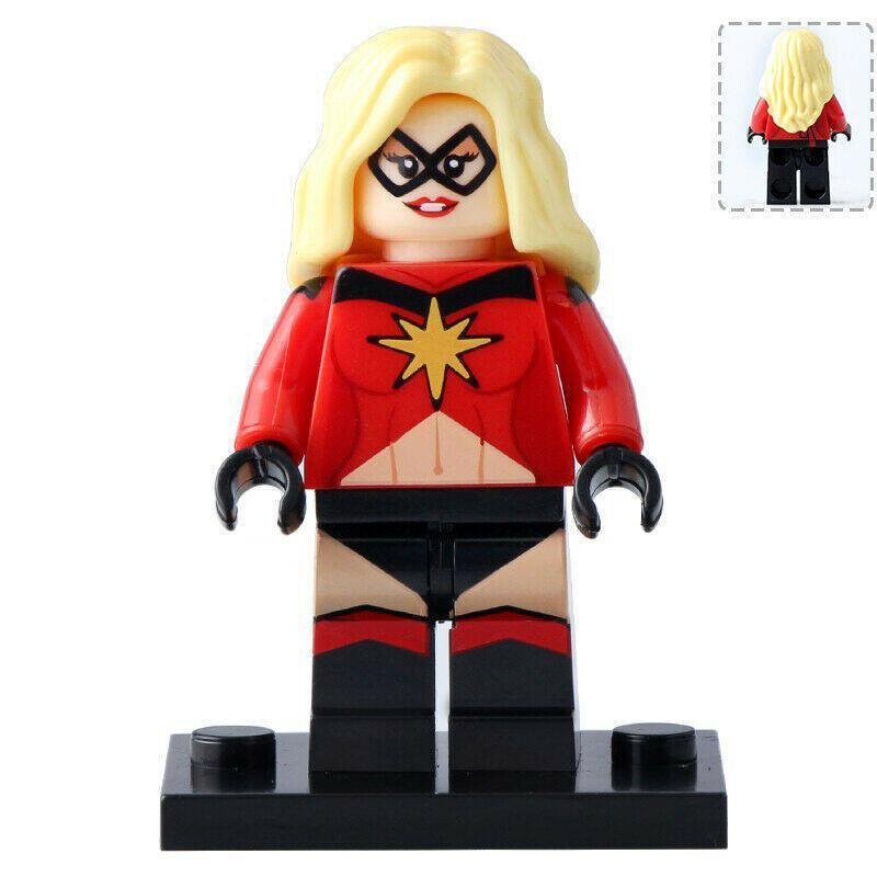 Ms Marvel (1977) Marvel Comics Super Heroes Minifigures Gift Toy For Kids