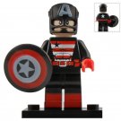 Captain America (Black Suit) Marvel Universe Minifigures Gift Toy Collection