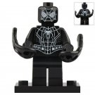 Black Spiderman (Venom suit) Marvel Universe Figures for Custom Minifigures