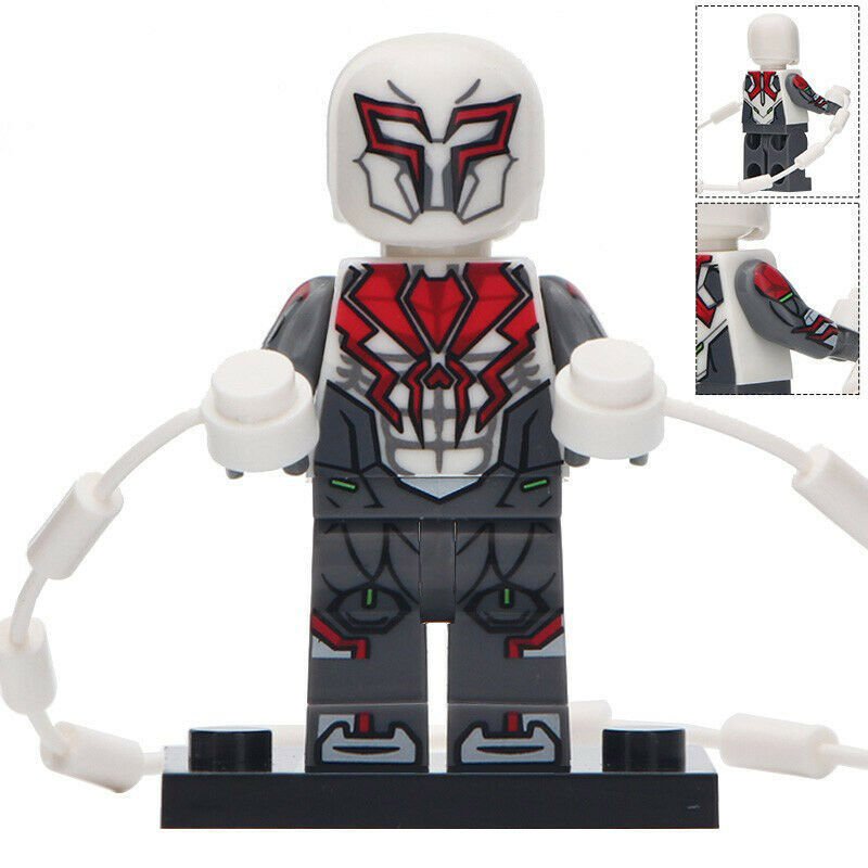Spider-Man 2099 (White Suit) Marvel Comics Super Heroes Minifigures Toy New