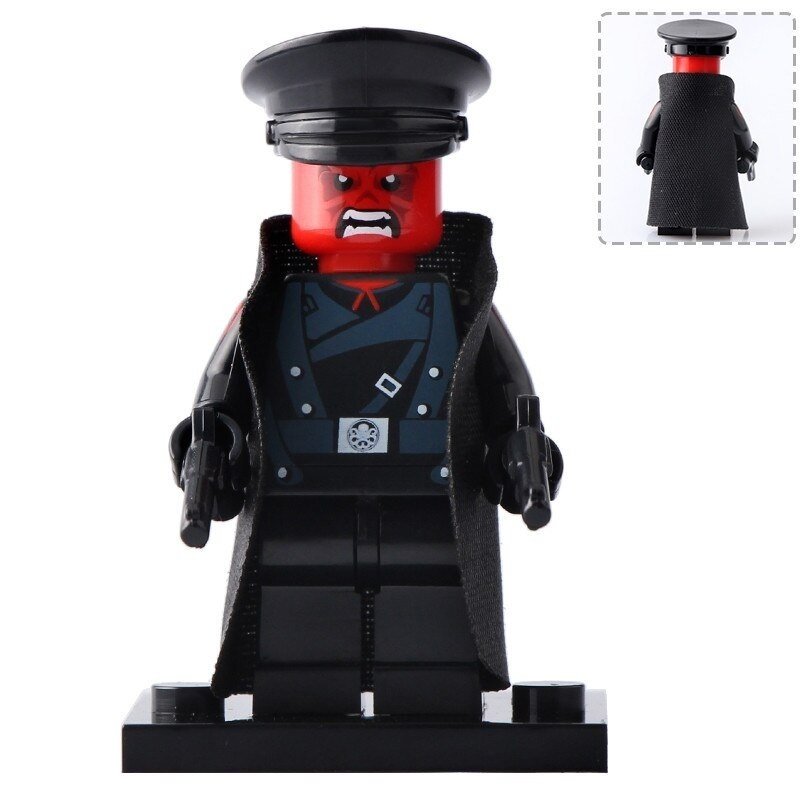 Red Skull - Captain America Marvel Movies Minifigures Block Gift Toy