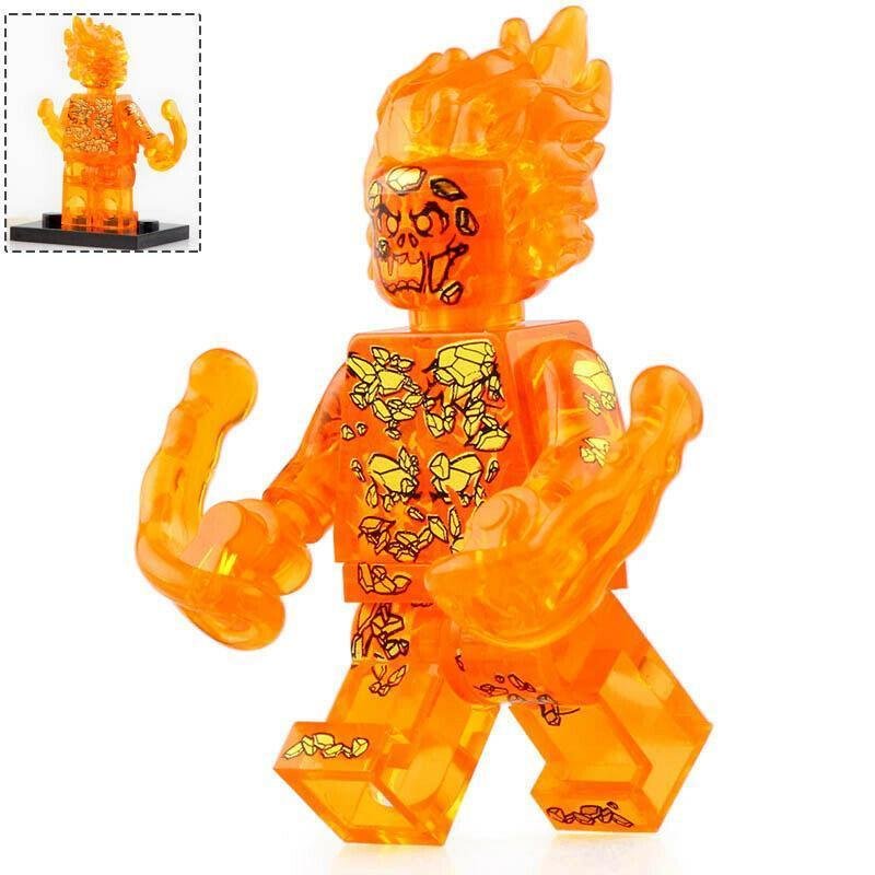 Fire Elemental - Spiderman Far From Home Minifigures Toys Gift Collection