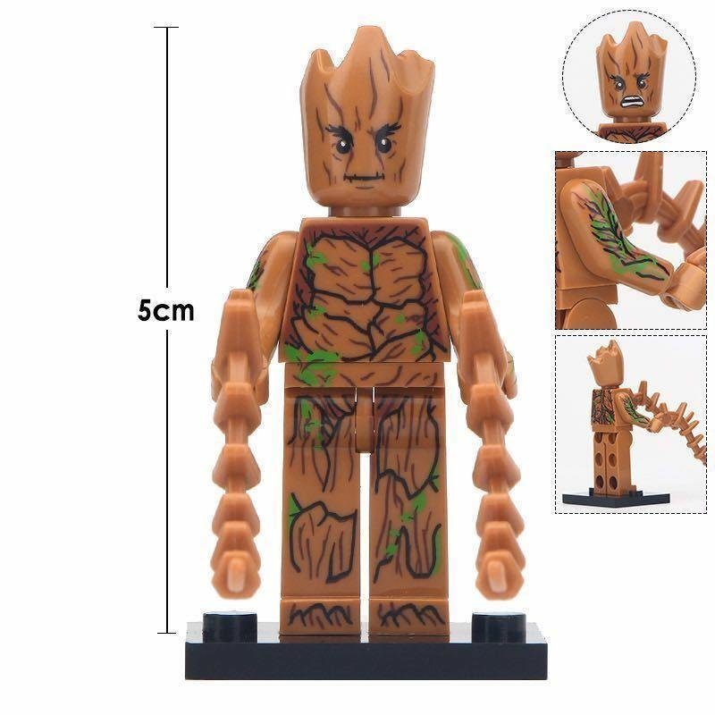 Teen Groot (Tall) Marvel Comics Infinity War Minifigures Gift Toy For Kids