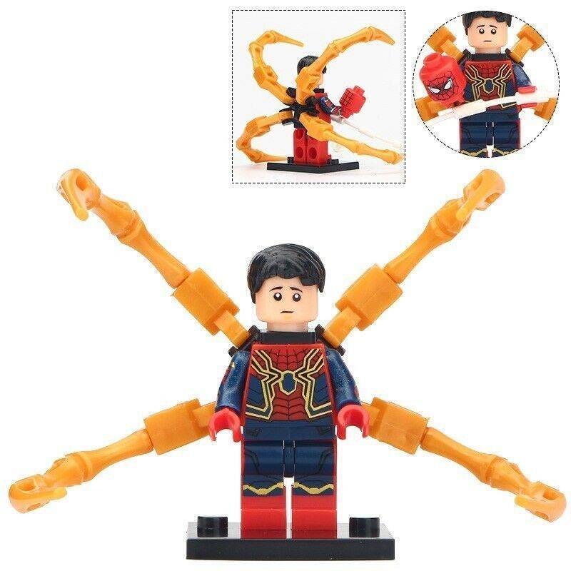 Peter Parker (Iron Spider suit) Marvel Infinity War Custom Minifigures Toy