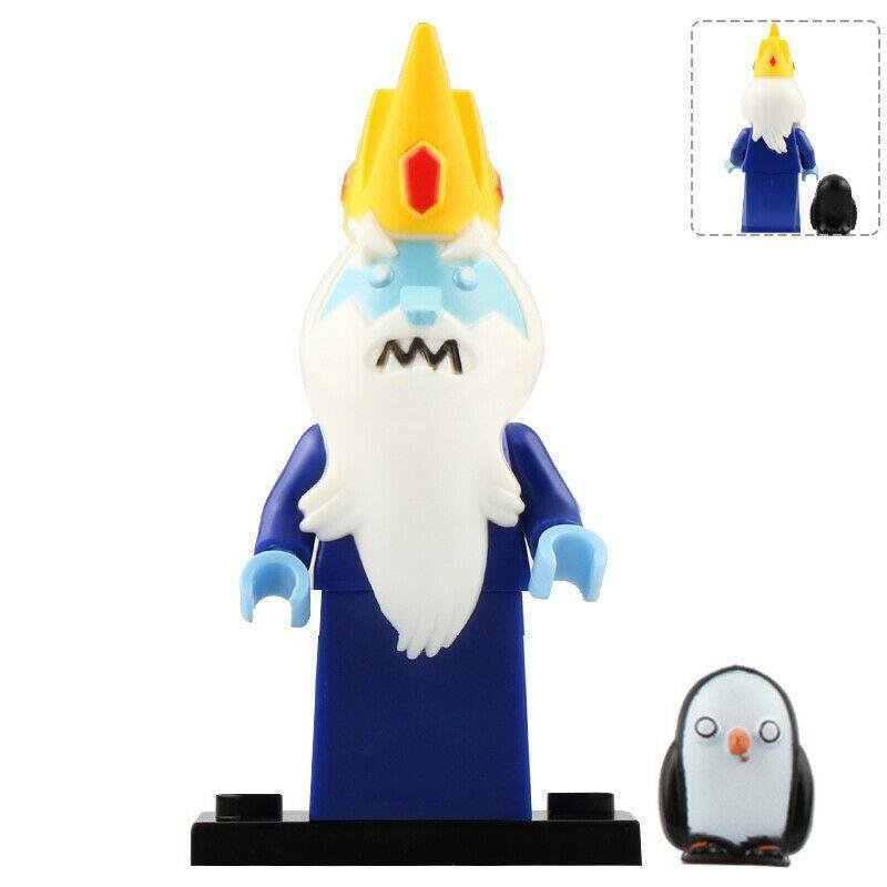 The Ice King - Adventure Time Cartoons Minifigures Gift Building Toy For Kid