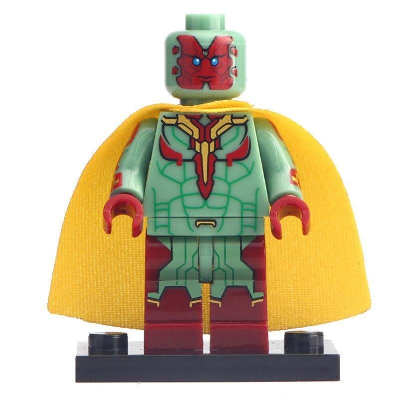 Vision - Marvel Avengers Infinity War Minifigures Gift Toy For Kids