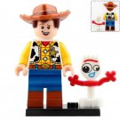 Woody and Forky Minifigures Toy Story 4 Movies Pixar Disney Block Toy New