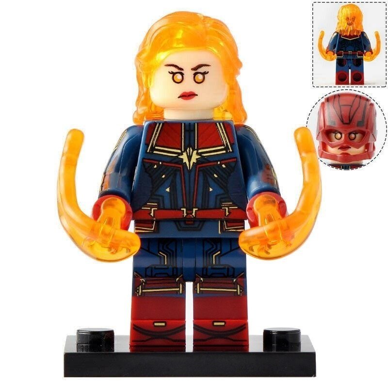 Captain Marvel (Energy state) Marvel Avengers EndGame Minifigures Gift Toy