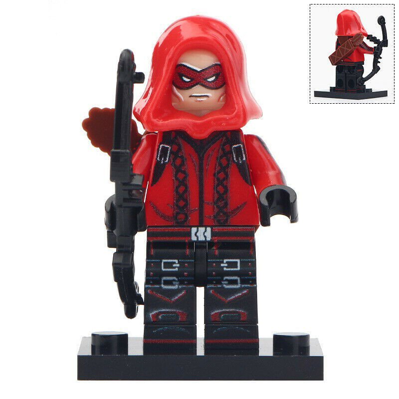 Red Arrow (Roy Harper) TV Edition DC Super Hero Minifigures Toy Gift