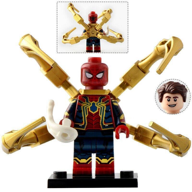 Peter Parker (Iron Spider) Spiderman Avengers Endgame Marvel Minifigures Toy