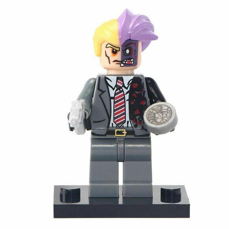 Two Face - DC Villain Batman Minifigures Gift Building Toys