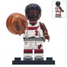 Dwyane Wade (Miami Heat) Basketball Player Minifigures Collection Toy New