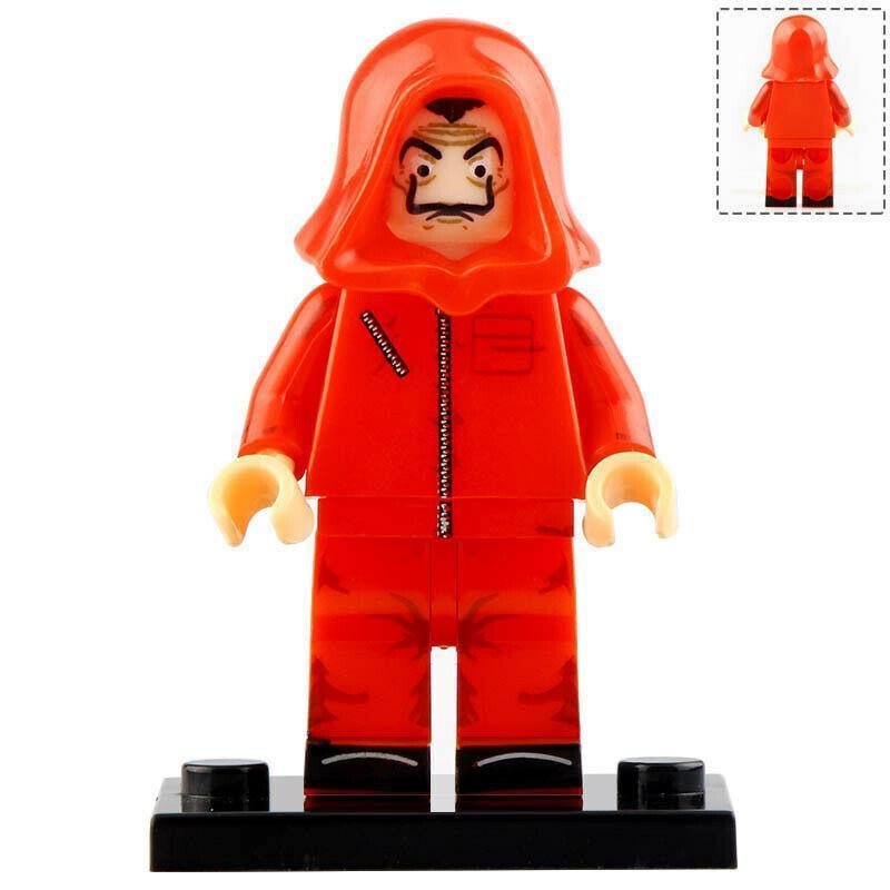 Money Heist (House Of Paper) Figure for Custom Minifigures Toys Gift