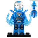 Iron Man MK30 Blue Steel - Iron Man 3 Movies Marvel Minifigures Gift Toy New
