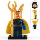 Loki with Staff - Avengers Thor Marvel Movies Minifigures Block Gift Toy