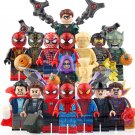 16pcs Spider-Man No Way Home Doctor Strange Octopus Green Goblin Minifigures Toy