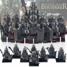 8pcs Lord Of The Ring Mordor Orcs Army Soldiers Custom Minifigures Toys