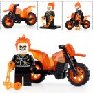 Ghost Rider (Johnny Blaze) Marvel Super Heroes Minifigures Block Toys