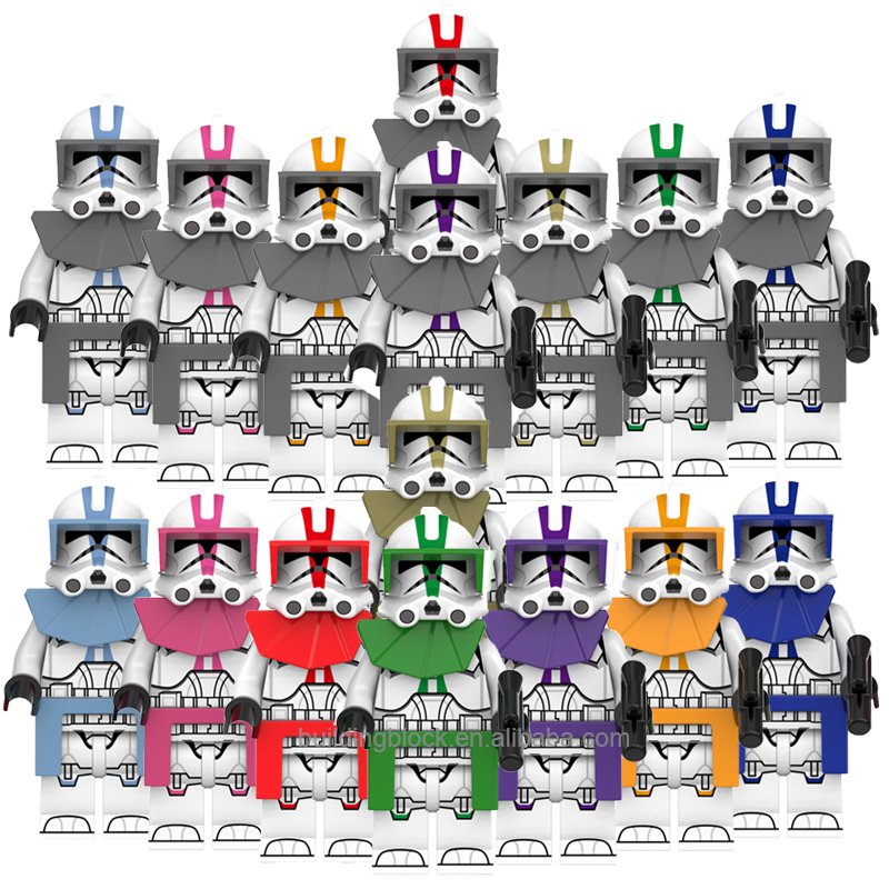 16pcs ARC Troopers Star Wars Advanced Recon Commandos Colt Havoc Minifigures Toy